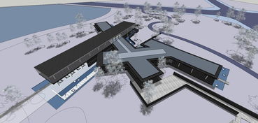 精品现代风格售楼处建筑及景观设计方案SU模型库与效果图下载指南